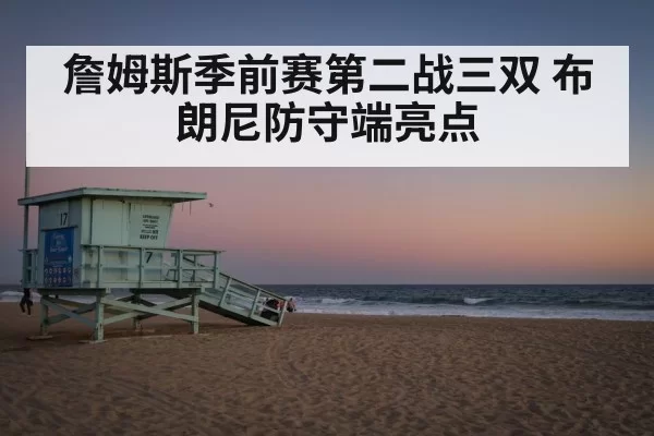 詹姆斯季前赛第二战三双 布朗尼防守端亮点